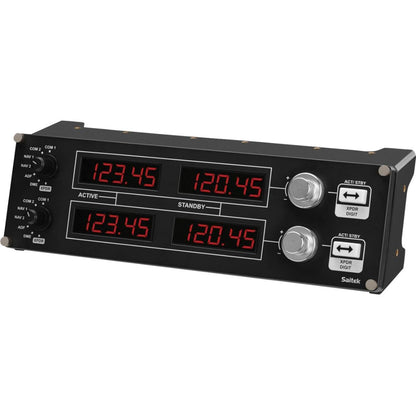 Logitech G Pro Flight Radio Panel - USB, Metal, Black, Model 945-000029