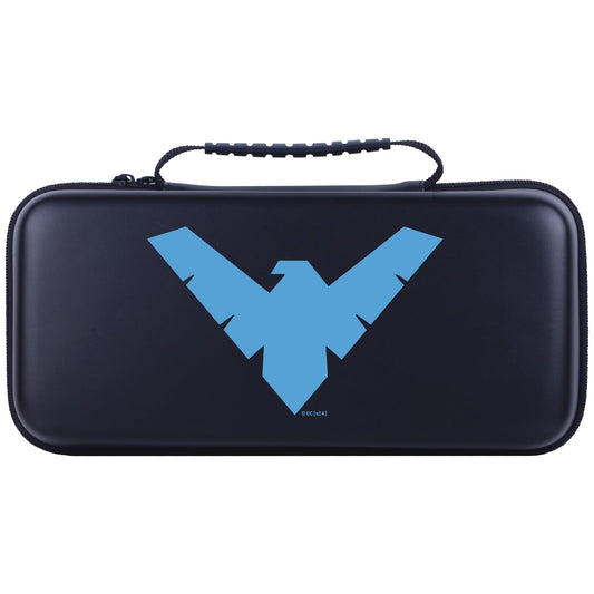 Head Case Designs Officially Licensed Batman DC Comics Nightwing Logos And Characters Hard Storage Travel Carry Case Compatible With Legion Go