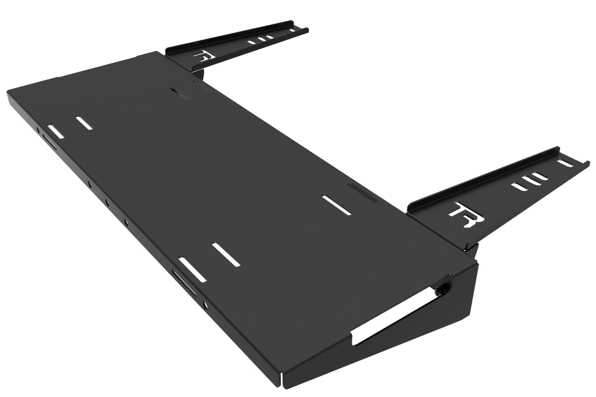 Trak Racer PC Control Box Shelf for TR8 Pro & TRX Heavy Duty Steel Tray with Mounting Plates Compatible with PC Straps Simulator Cockpit Accessory