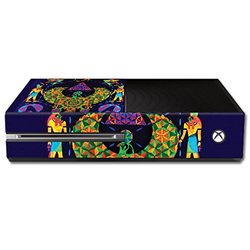 MightySkins Skin Compatible with Microsoft Xbox One - Egyptian Geometry | Protective, Durable, and Unique Vinyl Decal wrap Cover