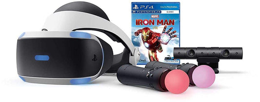 Sony PS4 PSVR Marvel Iron Man Bundle VR Headset + Camera + Controllers 3004152 (refurbished)