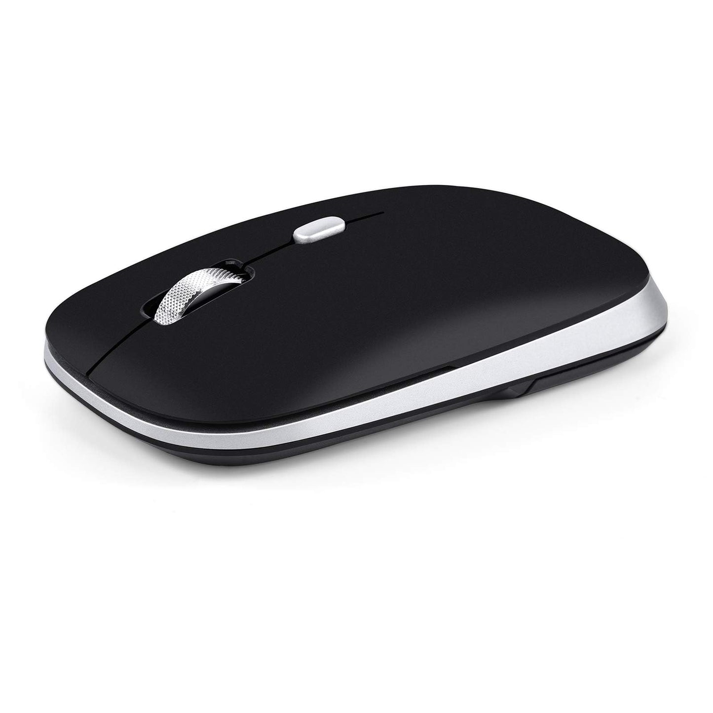 PINKCAT Bluetooth Mouse  Slim Silent Bluetooth 5.0 & 4.0 Wireless Mouse  3 Adjustable DPI Portable Optical Computer Mice for Laptop  PC  Notebook  Computer  MacBook - (Black)
