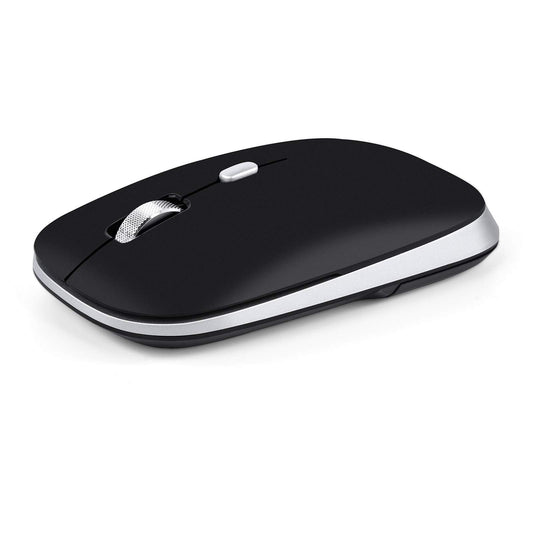 PINKCAT Bluetooth Mouse  Slim Silent Bluetooth 5.0 & 4.0 Wireless Mouse  3 Adjustable DPI Portable Optical Computer Mice for Laptop  PC  Notebook  Computer  MacBook - (Black)