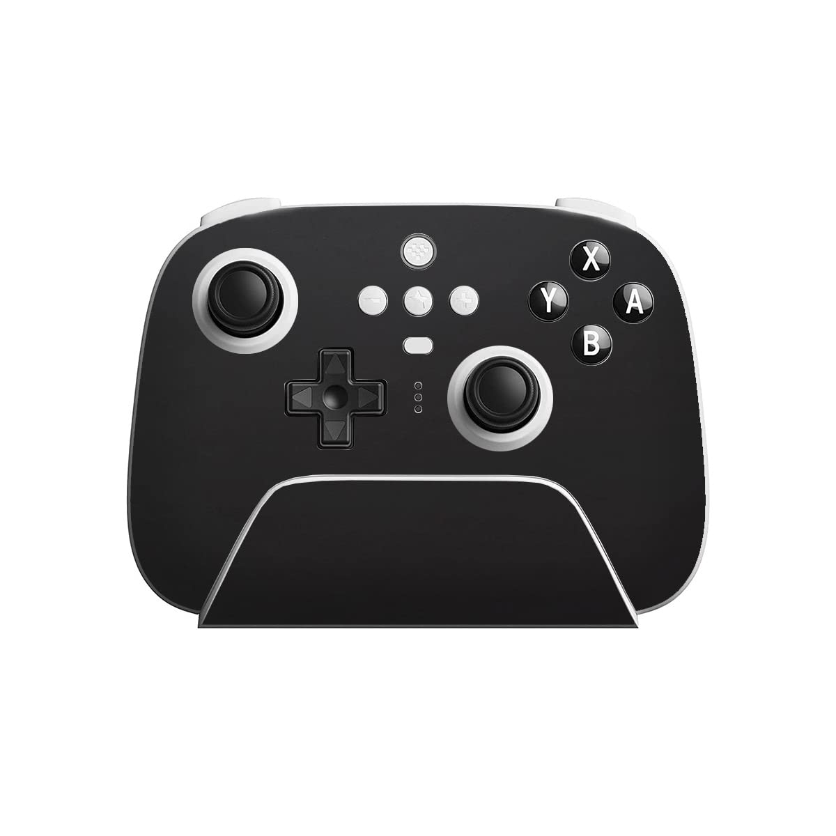 SopiGuard Sticker Skin for 8Bitdo Ultimate Wireless Controller Front and Buttons (Matte Black)
