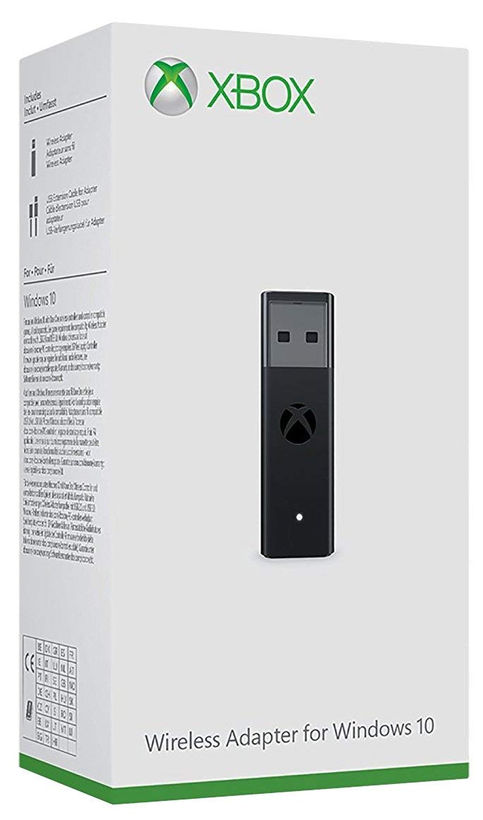 Microsoft Xbox Wireless Adapter for Windows 10 - Black, Model 8541667800