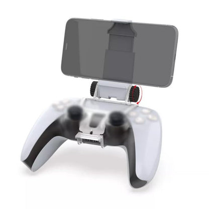 Musstad PS5 Controller Joystick Clip Holder Stand Mount - Adjustable Phone Clamp, White, Model MU41698