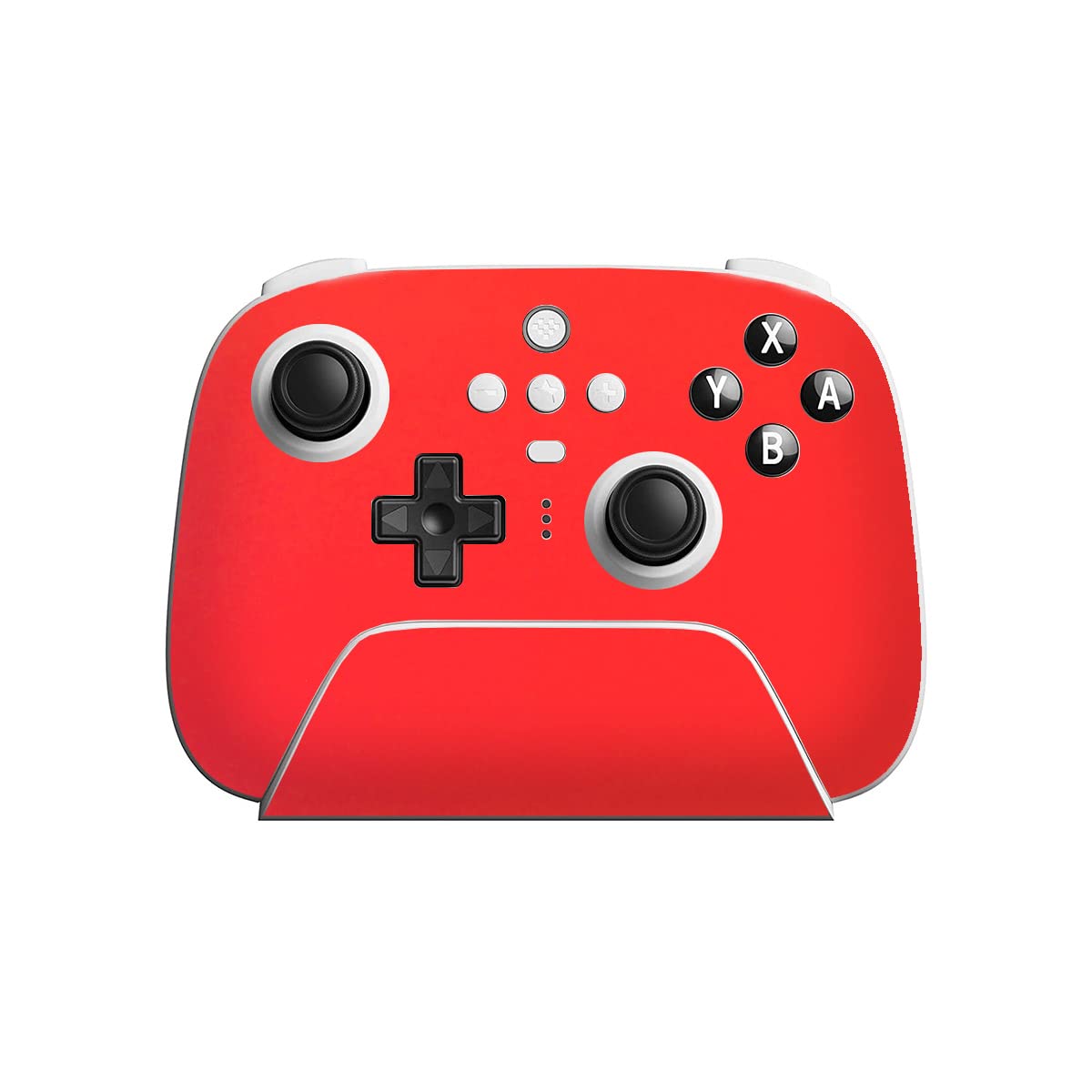 SopiGuard Sticker Skin for 8Bitdo Ultimate Wireless Controller Front and Buttons (Matte Red)