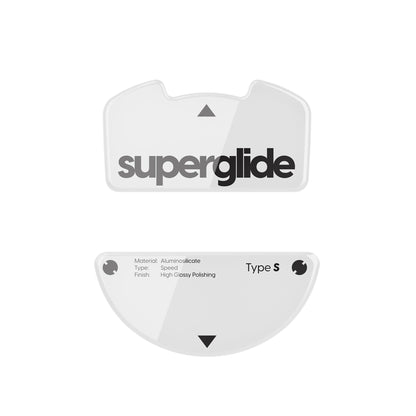 Pulsar Gaming Gears Superglide Mouse Skates - Smooth Glide, Round Edge, Razer Viper V3 Pro, White, Model RVP3SGW