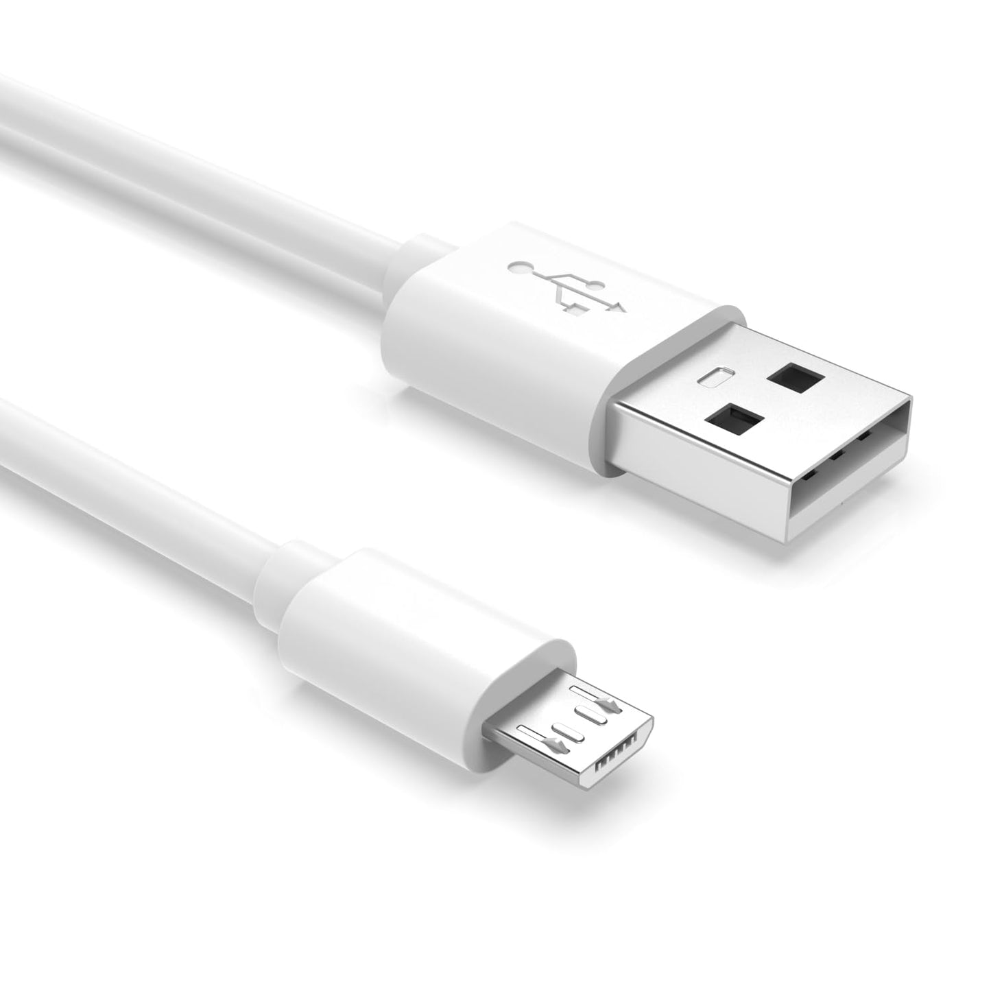 Superer 5 ft White Micro USB Charger Cable Fit for PS4 Controller DualShock 4  Xbox One S X  Roku Streaming Stick Express Premiere+  Fire TV Stick  Android Phone  Kindle Tablet Data Sync Power Cord