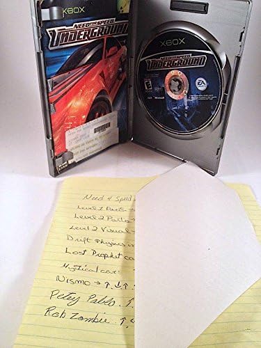 Electronic Arts Need for Speed Underground - Xbox Game, Model 014633147032