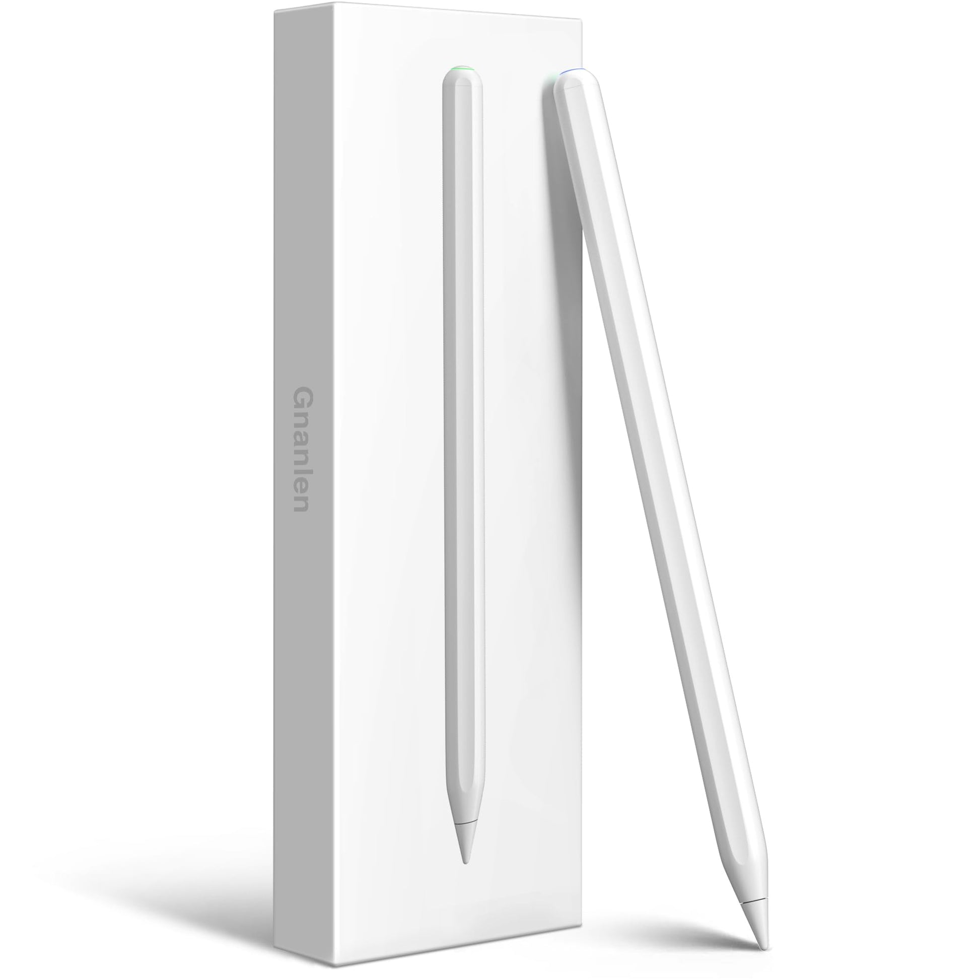 Gnanlen iPad Pencil 2nd Generation, Magnetic Wireless Charging, White, Model Pencil-01, Compatible with iPad Pro, Air, Mini