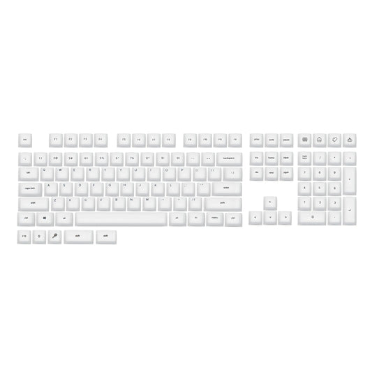 Ematerial nameAKER AegisSil Keycap Set  Silicone Material  Cherry Profile  113 Keys  65%/75%/96%/Full Size  Custom Keyboard Keycaps Set for Cherry MX  Kailh  Outemu  Gateron Mechanical Gaming Keyboard (White)