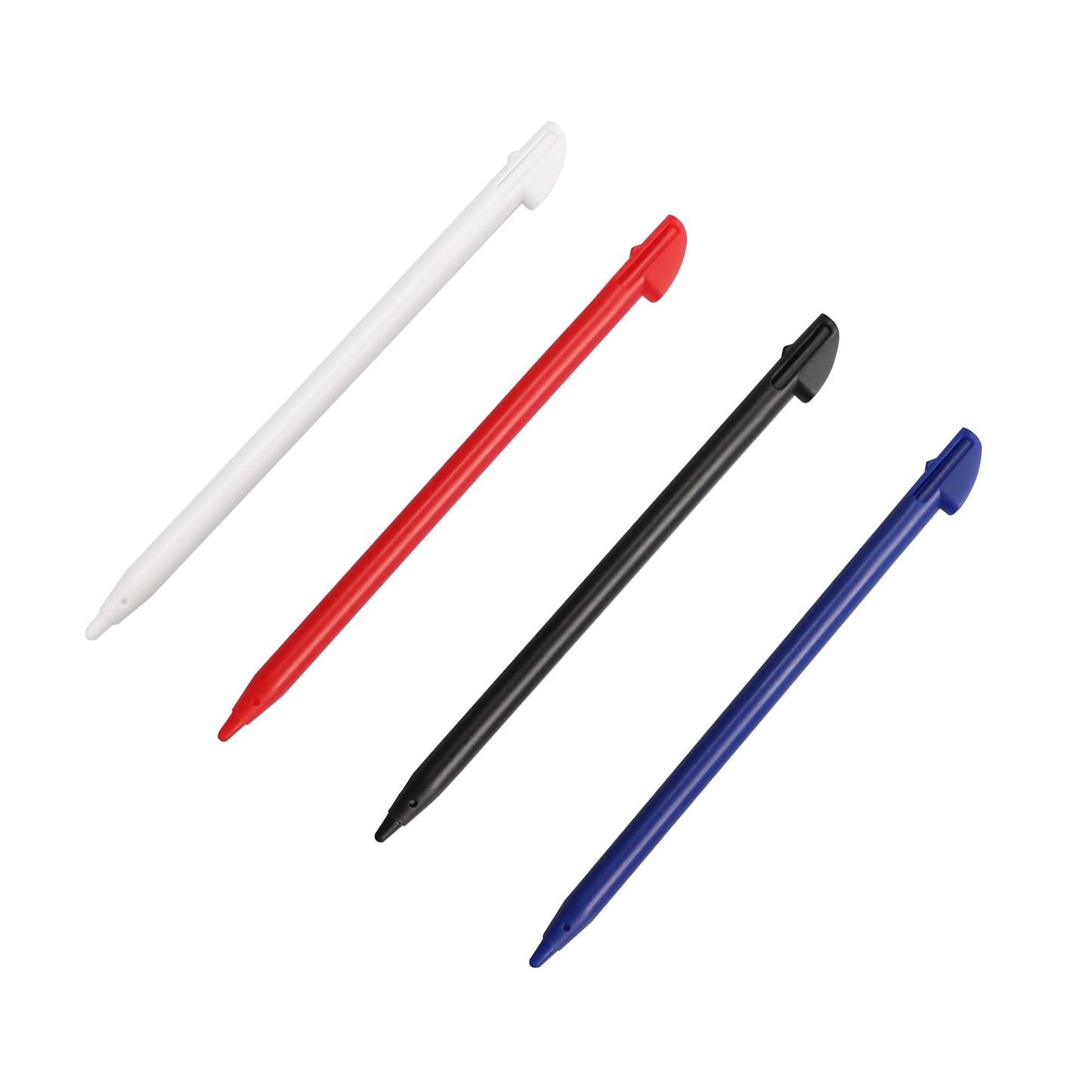 Xahpower 3DS XL Stylus Pen Set - 4-in-1 Multi Color Touch Styli, Plastic, Small