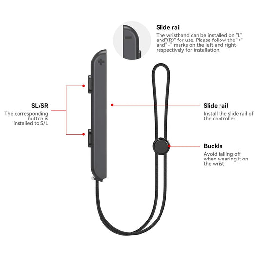 Myloso Wireless Controller for Switch - Motion Control, Dual Vibration - Color WS