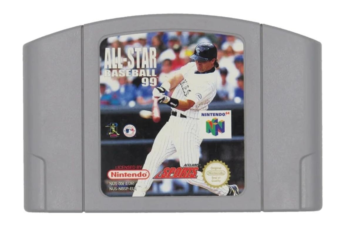 Nintendo All Star Baseball 99 for N64 - Renewed Edition, Classic Sports Game