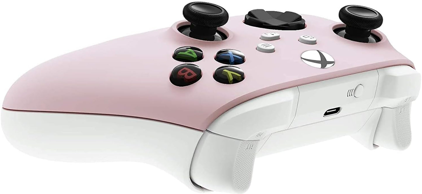 Custom Controllerzz Wireless Controller for Xbox Series X/S & One - Soft Touch Feel, X/S Baby Pink