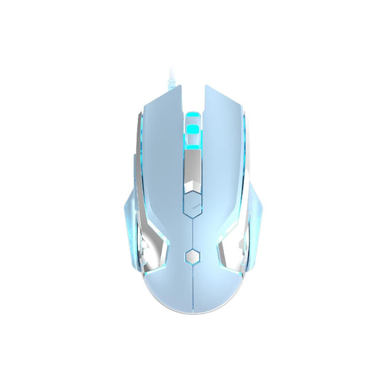 FIRSTBLOOD ONLY GAME. AJ52 Watcher RGB Gaming Mouse  Programmable 7 Buttons  Ergonomic LED Backlit USB Gamer Mice Computer Laptop PC  for Windows Mac Linux OS  Star White