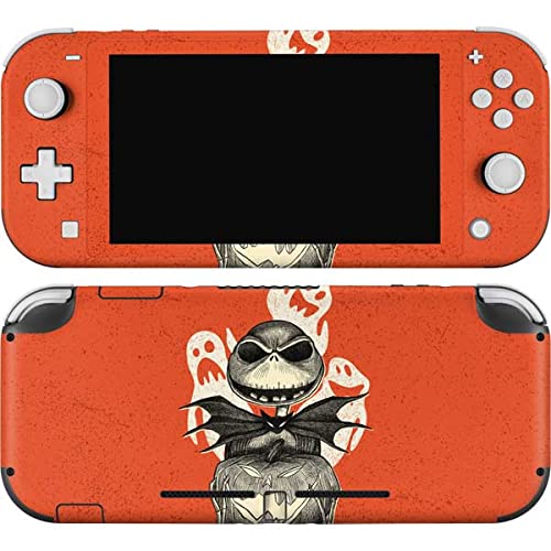 Skinit Decal Gaming Skin Compatible with Nintendo Switch Lite - Officially Licensed Disney The Nightmare Before Christmas The Pumpkin King Design