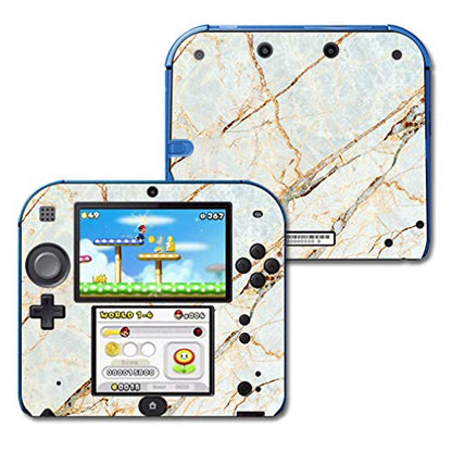 MIGHTY SKINS Nintendo 2DS Skin - Antique Marble Vinyl Decal, Durable & Easy to Apply, Model NI2DS-Antique Marble