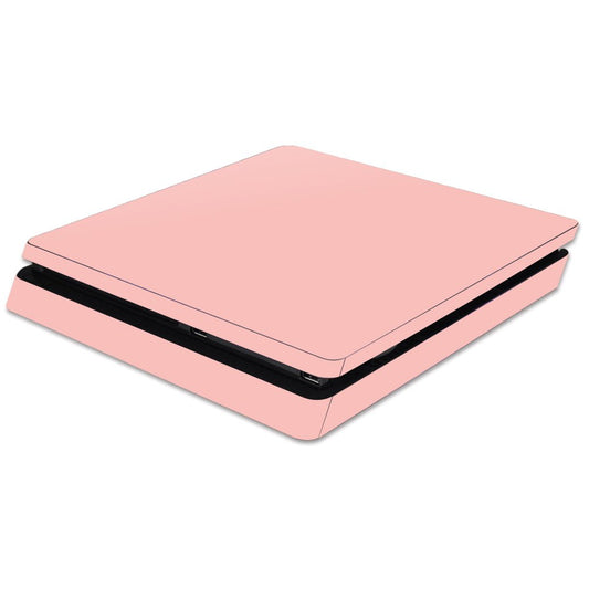 MIGHTY SKINS Sony PS4 Slim Console Skin - Solid Blush Vinyl Decal, Easy to Apply, Durable, 8 x 0.1 inches