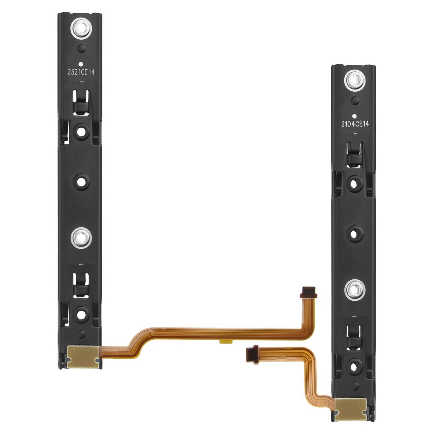 EMiEN Left and Right Slide Rail Flex Cable Compatible with Nintendo Switch Console Slide Rail Bar Replacement Compatible with NS Nintendo Switch Console