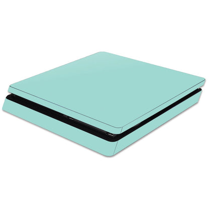 MIGHTY SKINS PS4 Slim Skin - Solid Seafoam Vinyl Decal Wrap - Durable & Easy to Apply - Made in the USA