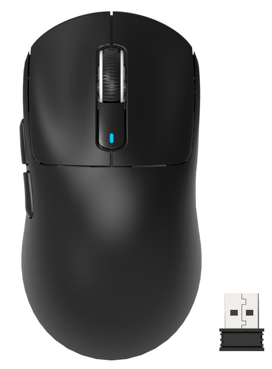ATTACK SHARK X3 Lightweight Wireless Gaming Mouse, 26K DPI, Tri-Mode 2.4G/USB-C/Bluetooth, 5 Buttons, Black