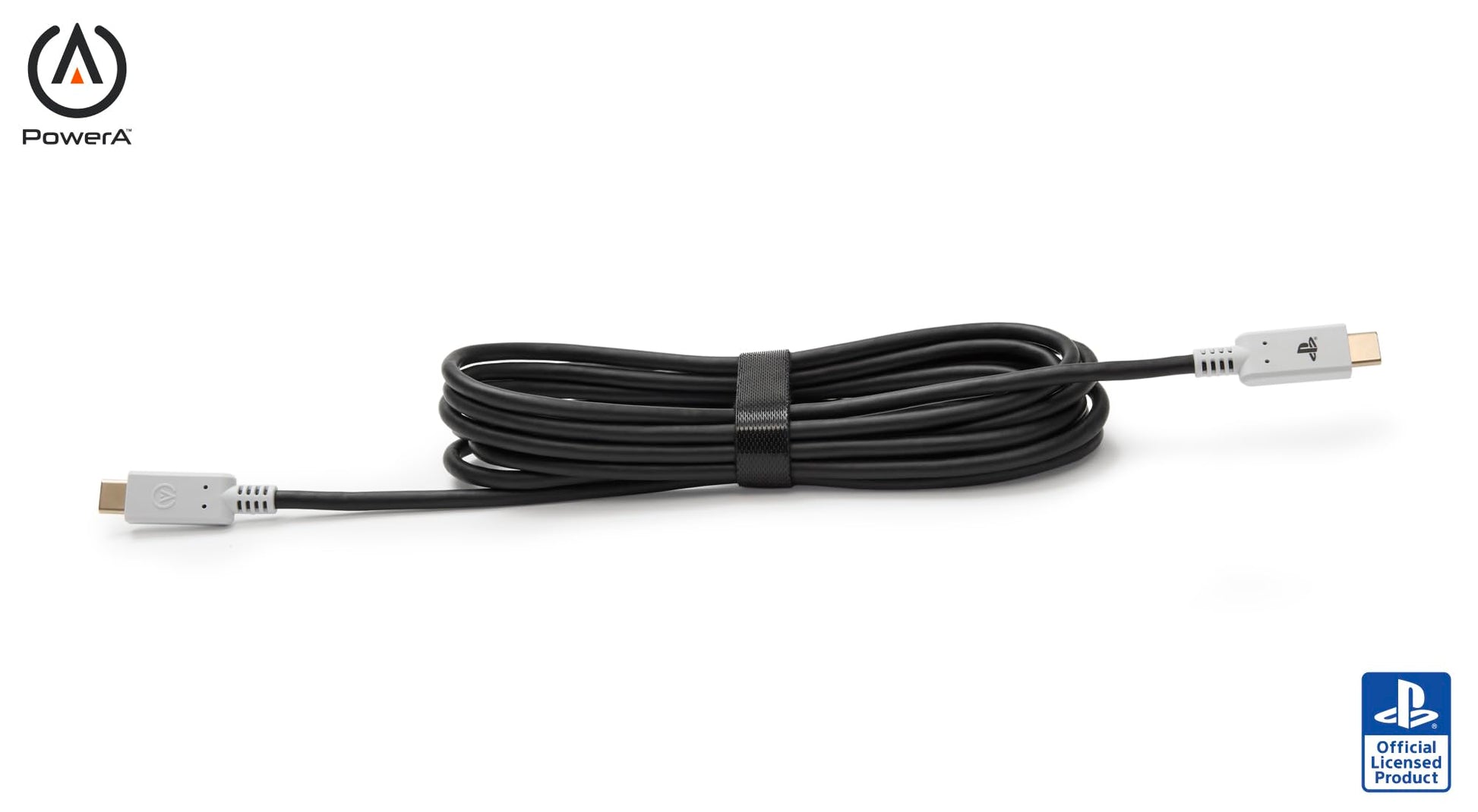 PowerA USB-C to USB-C 10 ft. Cable for PlayStation5  Charge and Play  Recharge  DualSense Edge Compatible  PSVR2 Compatible  PS Portal Compatible  Officially Licensed