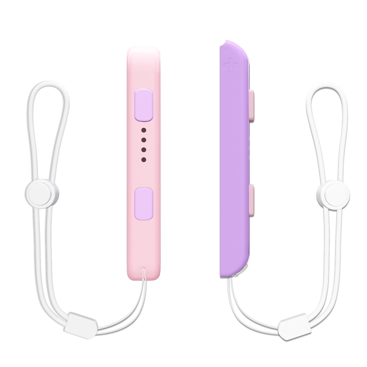Lonxmovs Joycon Wrist Straps - 2 Pack Replacement Accessories, Pink and Purple Color