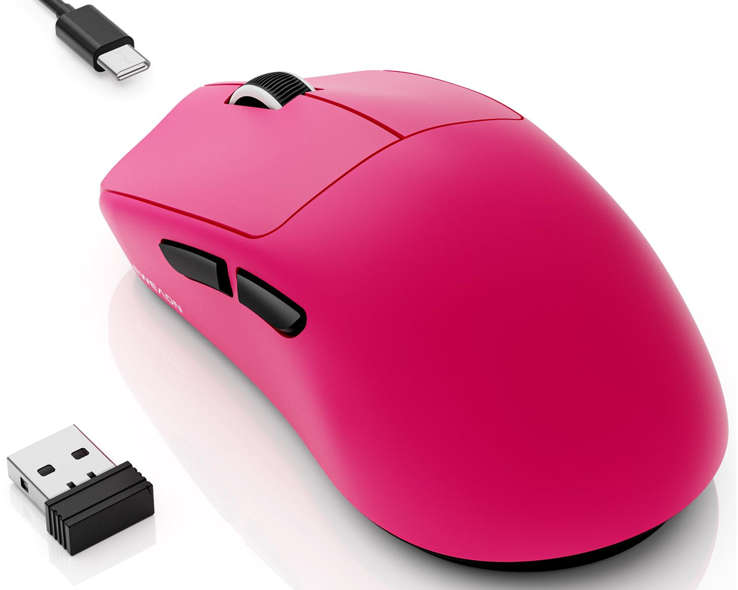 SEUNKWANG EWEAND X23 Pro Gaming Mouse, Tri-Mode 2.4G/USB-C/Bluetooth Wireless Mouse, PAW3311 Sensor, 12,000 DPI, 59g Lightweight