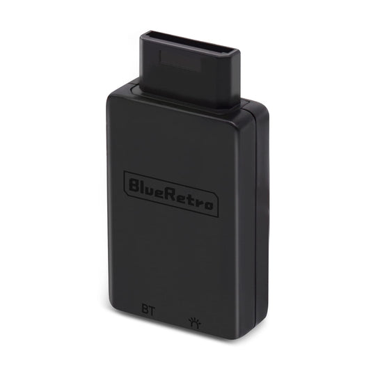BITFUNX RetroScaler Wireless Controller Adapter for SEGA Saturn, Compatible with PS3/PS4/PS5, Xbox One S/X, Black
