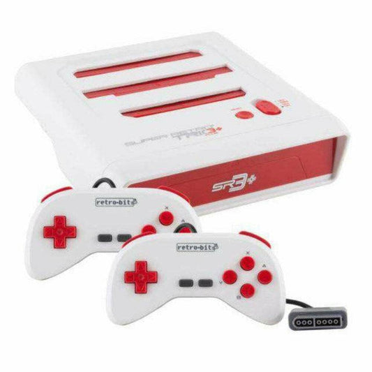 Retro-Bit Super RetroTRIO Plus 3 in 1 System Console - Not Machine Specific
