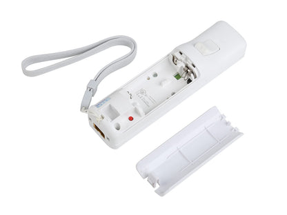 Trenro Wii Remote Controller Battery Cover Replacement - 2 Pack, White, Compatible with Nintendo Wii U, Durable ABS Material