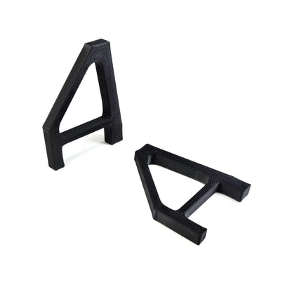 XBERSTAR PS5 Slim Stand - Cooling Feet, Horizontal Holder, 6x5x2cm, Black