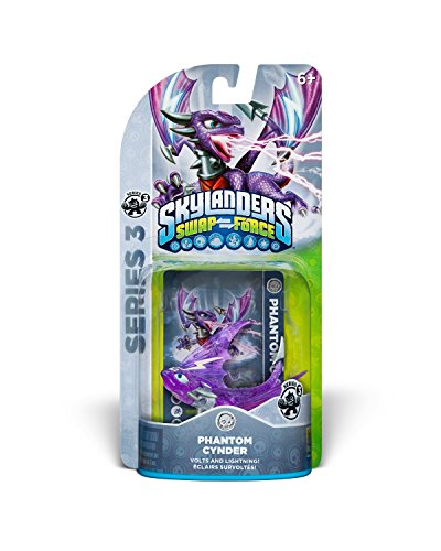 ACTIVISION Skylanders SWAP Force Phantom Cynder Character - Purple - Model 84661 - Plastic Material