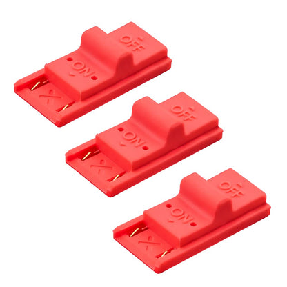 Mviioe RCM Jig Clip for Nintendo Switch - Short, Red, Model DN1, Modify GBA/FBA & Other Simulators