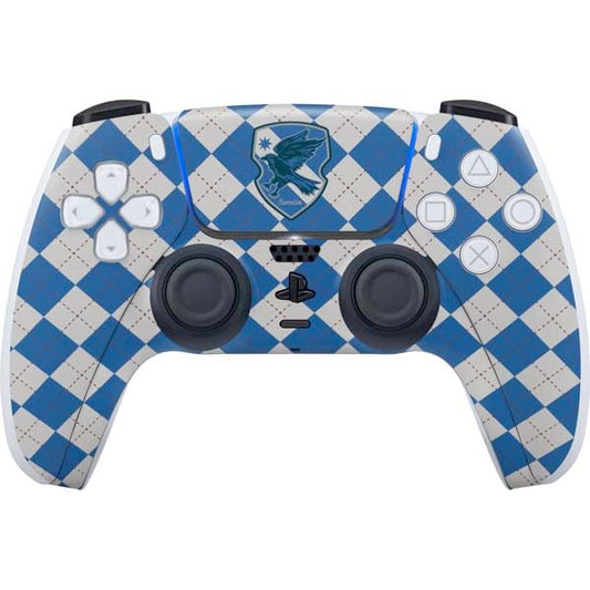 Skinit Decal Gaming Skin Compatible with PS5 Controller - Officially Licensed Wizarding Worlds Harry Potter Ravenclaw Crest Design