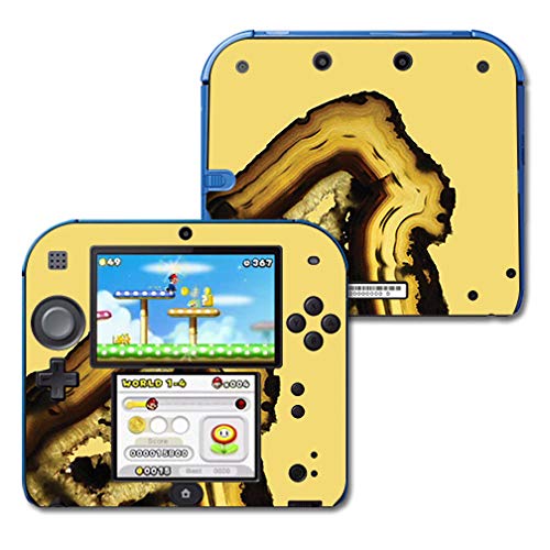 MIGHTY SKINS Nintendo 2DS Skin - Tiger Agate Vinyl Decal Wrap, Durable & Protective, Easy to Apply, Model NI2DS-Tiger Agate