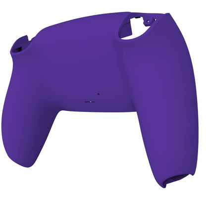 eXtremeRate Purple Soft Touch Grip Back Plate for PS5 Controller, Model DPFP3007