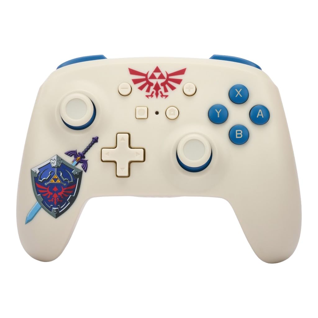 PowerA Wireless Controller for Nintendo Switch - Zelda Sworn Protector, Battery Powered, Officially Licensed, Compatible with Switch Lite & OLED Model