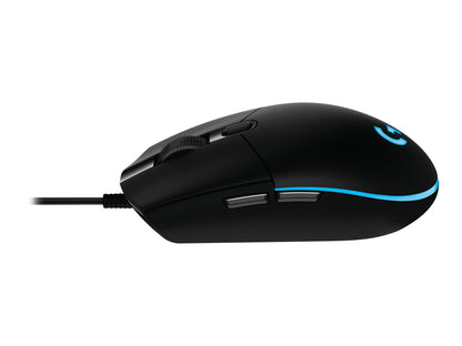 Logitech G PRO Wired Gaming Mouse, Hero 16K Sensor, 16000 DPI, RGB, Ultra Lightweight, 6 Programmable Buttons, On-Board Memory,