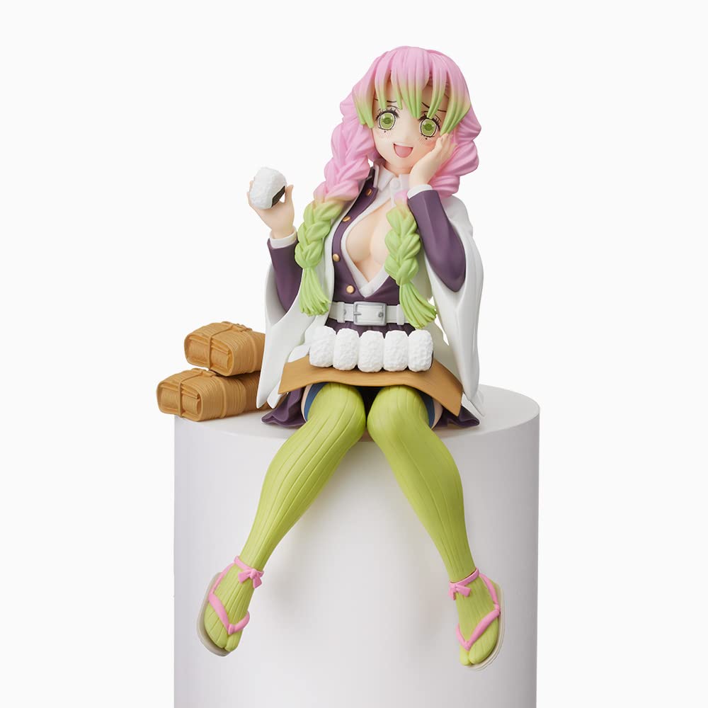 SEGA Demon Slayer Mitsuri Kanroji Perching PM Statue - 6 Inches, Multiple Colors, Model SG96101