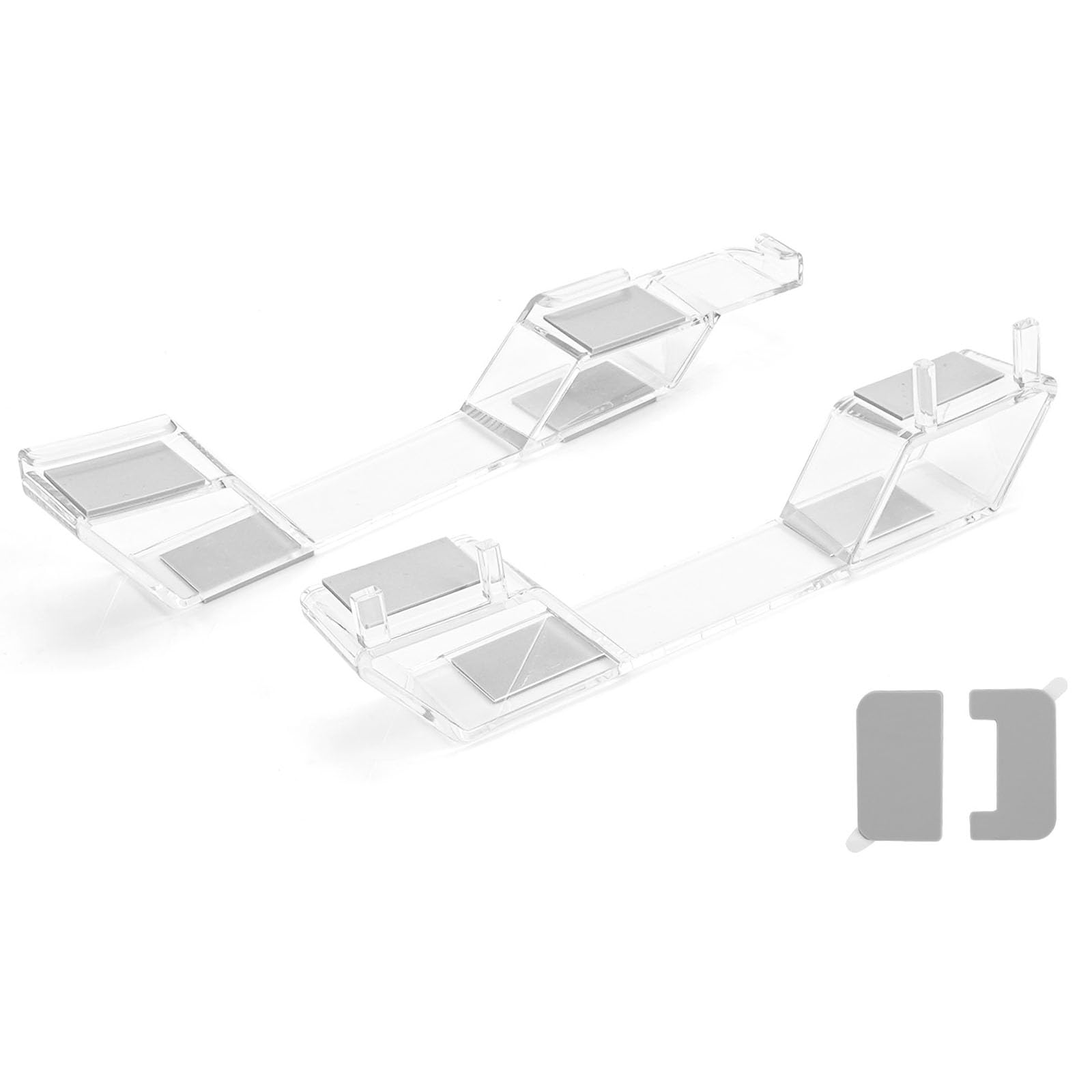 YIBEICO Horizontal Stand for PS5 Slim Console - Transparent, Disc/Digital Edition, Model Y587659