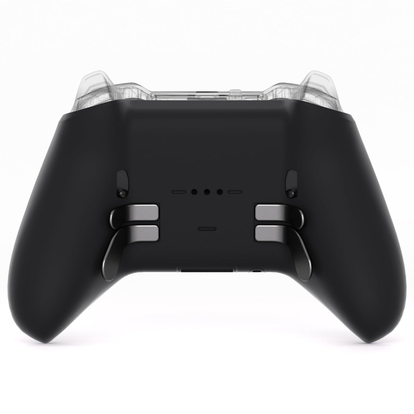 eXtremeRate Replacement Bottom Shell Case for Xbox fine design Series 2 Controller  Custom Black Back Housing Shell Cover for Xbox fine design Series 2 Core Wireless Controller Model 1797 - Without Controller
