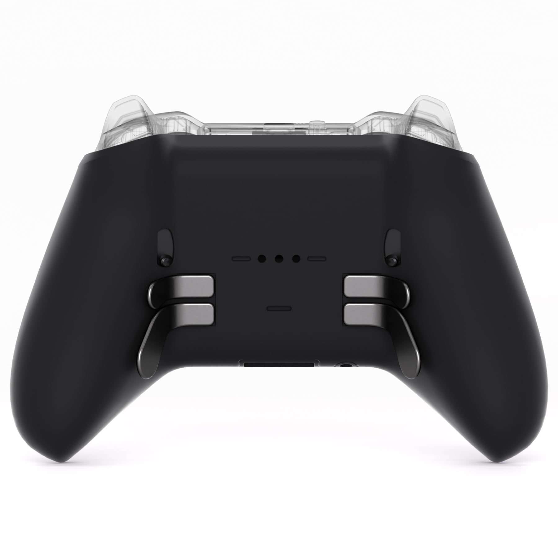 eXtremeRate Replacement Bottom Shell Case for Xbox fine design Series 2 Controller  Custom Black Back Housing Shell Cover for Xbox fine design Series 2 Core Wireless Controller Model 1797 - Without Controller