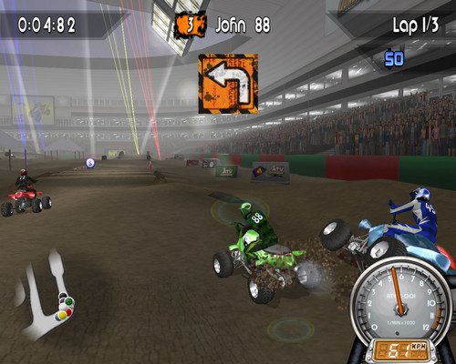 Import ATV Quad Kings Game for Nintendo Wii - Model 10248, Exciting Quad Racing Adventure
