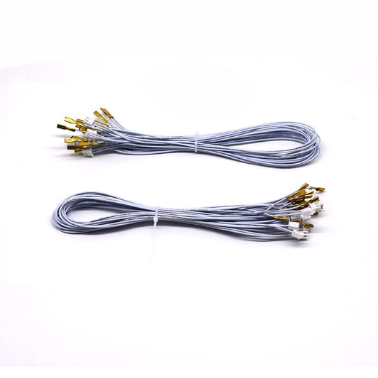 Arcity Arcade Wires Harness Cable - 20 Pcs, 0.110" Terminals, 15.74" Length, Compatible with LED & Sanwa Style Buttons, Model HY-PJ