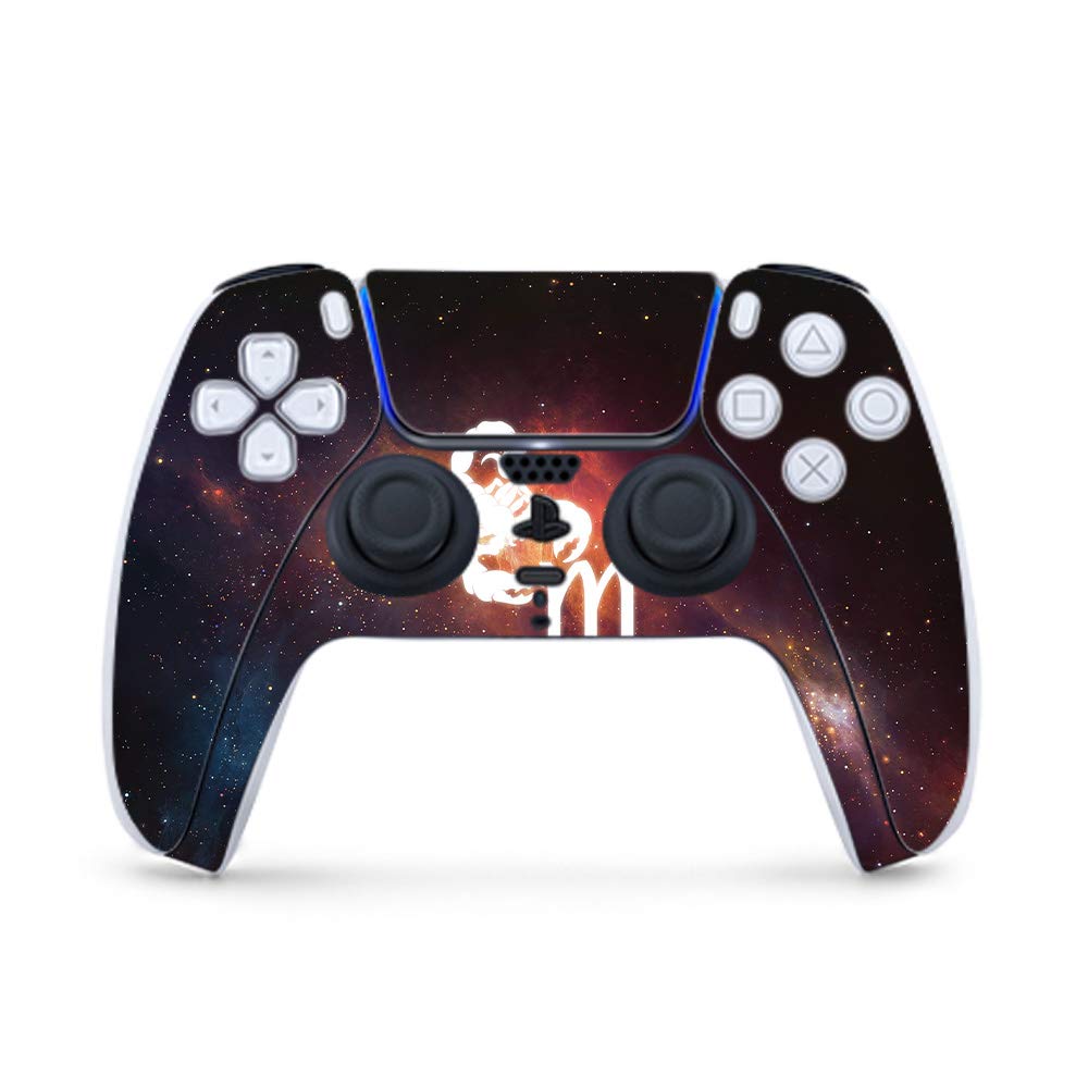 MightySkins Gaming Skin for PS5 / Playstation 5 Controller - Scorpio | Protective Viny wrap | Easy to Apply and Change Style | Made in The USA