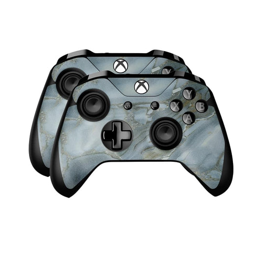 Glossy Glitter Skin Compatible with Microsoft Xbox One Controller (2 Pack) - Crystal Rock - Premium 3M Vinyl Protective Wrap Decal Cover - Easy to Apply | Crafted in The USA by MightySkins