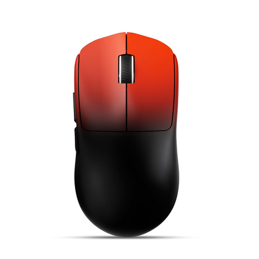 SEUNKWANG X23Pro Wireless Gaming Mouse, 12000 DPI, 49g Lightweight, 6 Programmable Buttons, Black-Red, USB-C Rechargeable